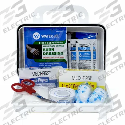 MEDI-FIRST Burn Care Kit: 2 People Served, 138 Components - Burn Care Kits