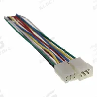 SPEED WIRING PRODUCTS Connector: Molex, .093, 6 Poles, 6 in Wire Lead Lg, 7 A, 250V AC (MPN HA-06-0606). Key specifications — Wire Type: Hookup & Lead Wire (UL 1015); Brand: SPEED WIRING PRODUCTS; Number of Poles: 6; Voltage Rating: 250V AC; Wire Jacket Material: PVC; Current Rating: 7 A; Wire Color: Black; Kit Contents - Description: (1) Receptacle with Female Contacts.