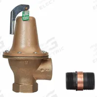 WATTS Temperature and Pressure Relief Valve: Section XIII ASME Section, FNPTF x FNPTF (MPN 1 LF140S-3-150/210 FS). Key specifications