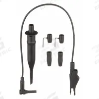 FLUKE Oscilloscope Voltage Probe: 3.9 ft Cable Lg, CAT III 1000V/CAT IV 600V, 10 pF – 22 pF, Gray (MPN RS400). Key specifications — Brand: FLUKE; CAT Safety Rating: CAT IV 600V; Compatible with Manufacturer Model Number: Fluke 190; Compatible with Series: MDA-550 Series; Includes: Hook Clip; Manufacturer Part Number: RS400.