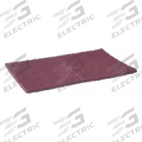 NORTON Sanding Hand Pad: 6 in x 9 in, Aluminum Oxide, Very Fine, Maroon, Bear-Tex 847 (MPN 66261084700). Key specifications — Series: Bear-Tex 847; Brand: NORTON.