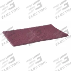 NORTON Sanding Hand Pad: 6 in x 9 in, Aluminum Oxide, Very Fine, Maroon, Bear-Tex 847 (MPN 66261084700). Key specifications — Series: Bear-Tex 847; Brand: NORTON.