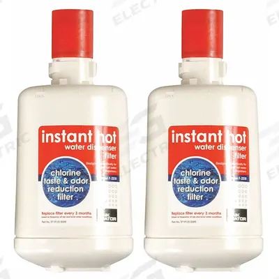 IN SINK ERATOR Water Filter Cartridge: 15 micron Micron Rating, 0.75 gpm Flow Rate - Under the Sink Water Filters