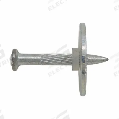DEWALT Pin Drive Anchor: 1 1/4 in Overall Lg, 8 mm Head Dia., 5/32 in Shank Dia. - Pins for Powder-Actuated Tools