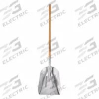 SEYMOUR MIDWEST Scoop Shovel: Aluminum, #12 Blade Size, 14 1/2 in Blade Wd, 19 in Blade Lg, Wood (MPN 49064). Key specifications — attr979006: Aluminum; attr979016: Scoop Shovel; attr987921: #12; attr979009: SEYMOUR MIDWEST; attr979010: Natural.