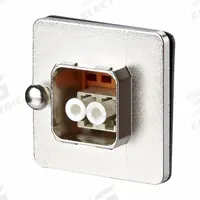 METZ CONNECT Fiber Optic: OpDAT Industry, Industrial Internet (LC-D), Screw Mounting, Metal/Plastic (MPN 1402383320ME). Key specifications — Housing Material: Metal; Plastic; IP Rating: IP65; Mounting Type: Screw Mounting; Product Type: LC-D MM Adapter Insert; Connector Color: Silver; Application: Industrial Internet (LC-D); RJ45 Connector Type: Fiber Optic Connector.