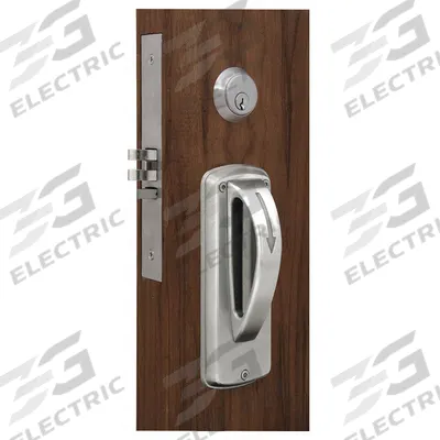 TOWNSTEEL Door Lockset: Storeroom Lever Locksets, Stainless Steel, ADA Compliant