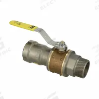 VIEGA MEGAPRESS Manual Two-Way Ball Valve: 1 1/2 in, Bronze, Straight, 125 psi Max. Pressure (CWP) (MPN 30680). Key specifications — Brand: VIEGA MEGAPRESS; Handle: Locking Lever.