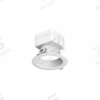 LUMINATION Downlight: 4 in Dia, 1,500 lm, 3000K, 59.5 W, 120 to 277V AC, 4 11/16 in Overall Ht (MPN LRXR41X9SWEL). Key specifications — attr1262090: White; attr1262072: 23W CFL/ 75W INC; attr1262081: Yes; attr1262085: 3000K; attr1262092: LUMINATION; attr1262050: 120 to 277V AC.