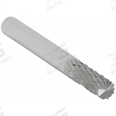 OSG Solid Router Bit: Diamond Cut, End Mill, 3/16" Cut Dia, 5/8" LOC (MPN 415-1875) - Diamond-Pattern Router Bits for Steel & Hardened Steel