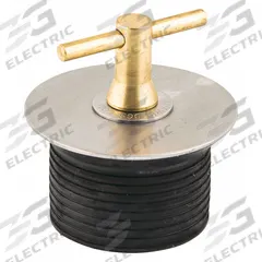 SHAW PLUGS Mechanical Expansion Plug: T-Handle, End of Pipe, For 1 3/8 in Pipe, Neoprene Plug (MPN 52002-1)