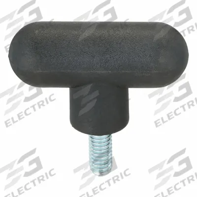 INNOVATIVE COMPONENTS Hand Knob: T, Plastic w/ Steel Thread, 5/16"-18 Thread - T-Handle Knobs with Threaded Stud