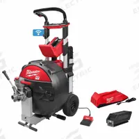 MILWAUKEE Drain Cleaning Machine: Cordless, MX FUEL, For 3 in to 6 in Pipe, Auto, 0 Augers (MPN MXF501-1CP). Key specifications — attr517452: Bare Tool; attr517433: Cordless.