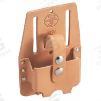 KLEIN TOOLS Tool Holster: For 2 1/2 in Belt Wd - Max, 1 Pockets, Tan, Leather (MPN 5195). Key specifications — attr1136196: Snap; attr1136195: Belt Slot; attr1116984: Tan; attr1117000: KLEIN TOOLS; attr1136192: Tape Measures.