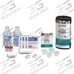 Eye Care Emergency Responder Pack: 16 Components, Plastic, Tube, White, Eye Care Kit, Plastic (MPN RC-684). Key specifications — Brand: FIRST AID ONLY; Adhesive Bandages Included: (2) Gauze Rolls; Product Type: Eye Care Emergency Responder Pack; Oral and Inhalant Medicinals Included: No Oral/Inhalant Medicinals; Topical Medicinals Included: (2) Hand Sanitizer; Wound Dressings Included: (4) Sterile Eye Pads; Housing Material: Plastic.