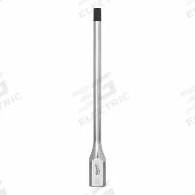 MILWAUKEE Bit Socket: 3/8 in Drive Size, Hex Tip, 6 mm Tip Size, 6 in Overall Lg - Hex Bit Sockets