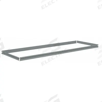 TENNSCO Shelf: 72 in x 30 in, 600 lb Load Capacity, Gray - Open Deck Shelf Kits for Boltless Shelving