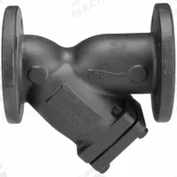 MUELLER STEAM SPECIALTY Y Strainer: 2 in, Flanged, Perforated, 0.062 in Screen Size, Cast Iron (MPN 2 758N). Key specifications — Brand: MUELLER STEAM SPECIALTY; Seal Material: Non-Asbestos; Manufacturer Part Number: 2 758N; Screen Material: 304 Stainless Steel.