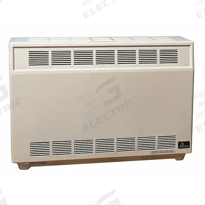 EMPIRE Gas Freestanding Floor Heater: Natural Gas, Solid Face Cabinet, Unit-Mounted - Freestanding Vented Gas Floor Heaters