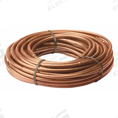 RAIN BIRD Emitter Tubing: Emitter Tubing, Drip Irrigation Systems, PEX, Brown - Tubing & Accessories