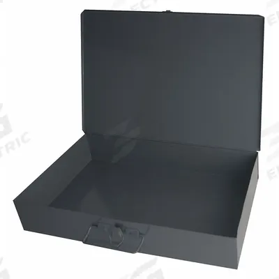 DURHAM MFG Small Compartment Box,Empty,Inserts Ar: 13 5/8 in x 9 7/8 in x 2 1/8 in, 0 Compartments - Small Compartmented Boxes