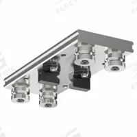 HEPCOMOTION GV3 Carriage: For 44 mm Rail Wd, Roller, GV3 Std Carriage, 35.8 mm Carriage Ht, Aluminum (MPN AU4434L225LBNS). Key specifications — Carriage Material: Aluminum; Roller Material: Stainless Steel; Size: 44; Brand: HEPCOMOTION; Features: Slide Lubricators; Type: GV3 Standard Carriage.