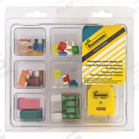 BUSSMANN Fuse Kit: Includes Series ATC/ATM/ATM-LP/FMX/MAX, Automotive Fuses, 3 A – 40 A Range (MPN No.24). Key specifications — Fuse Series Included: ATC; Tool Included: Fuse Tester/Puller; Brand: BUSSMANN; Tools Included: Fuse Tester/Puller Combination.