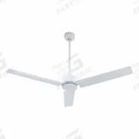 DAYTON Ceiling Fan: 8,156 cfm Airflow, 56 in Blade Dia, 6 Speeds, 277V AC, Single Phase, White (MPN 855H25). Key specifications — Voltage: 277V AC; Light Kit: No; Number of Speeds: 6; Phase: Single; Current: 0.42 A; Brand: DAYTON.