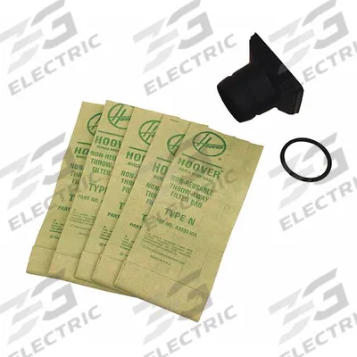 HOOVER Vacuum Bag: Hoover, CH30000, Dry, Paper, Std - Upright Vacuum Bags