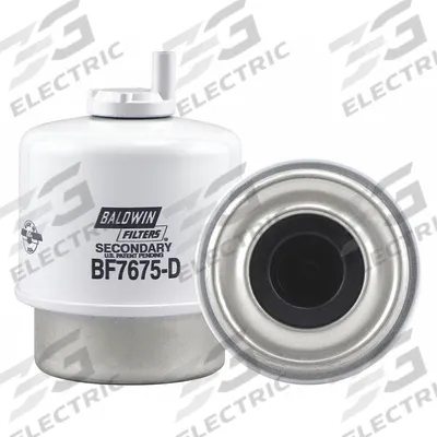BALDWIN FILTERS Fuel Filter: Cartridge, 4 1/2 in Overall Lg, 3 5/16 in Outside Dia - Can-Type Fuel/Water Separators