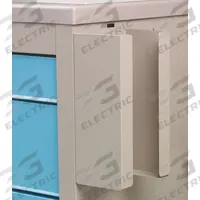 METRO Glove Box Holder: 10 in Overall Ht, 3 3/4 in Overall Wd, 5 5/8 in Overall Dp, Taupe (MPN MBA215). Key specifications — Color: Taupe; Product Type: Glove Box Holder; Includes: Mounting Hardware; Brand: METRO.