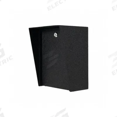 PEDESTAL PRO Outdoor Housing: 10 in Overall Ht, Black, Cover Housing, 6 in x 8 in - Covers for Gate Operator Access Control Devices
