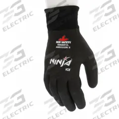 MCR SAFETY Insulated HPT coated glove: S, Full, Double Dipped, PVC, Full, PVC, -4°F Min Temp, 12 PK (MPN N9690FCS). Key specifications — Silicone-Free: No; Includes Reinforced Thumb Crotch: No; ANSI/ISEA Cut Level: A3; Touchscreen Compatible: No; Brand: MCR SAFETY.
