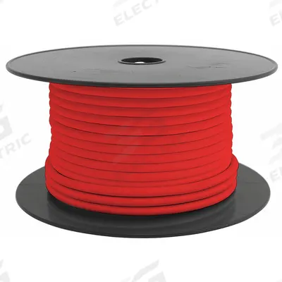 APPROVED VENDOR Primary Automotive Wire: SXL, 100 ft, 1 Conductor, 16 AWG, Red - XLPE-Insulated Heavy Duty Primary Wires