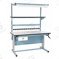 PRO-LINE Workstation: Adj Ht, Laminate, 72 in x 30 in, 330 lb Overall Load Capacity, Blue, Laminate (MPN BIB17). Key specifications — Brand: PRO-LINE; Height Adjustability: Adjustable Height.