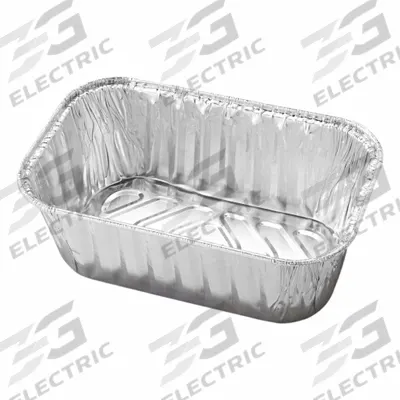 HANDI-FOIL OF AMERICA Food Pan: 1 lb Capacity, Rectangular, 2 in Overall Lg - Rectangular Foil Containers