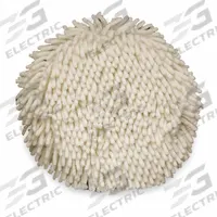 TOUGH GUY Scouring Pad: Pad, Microfiber, 9 in Outside Dia, White, 2 in Thick (MPN 2ZPE2). Key specifications — Material: Microfiber; Product Type: Pad; Color: White; Brand: TOUGH GUY.