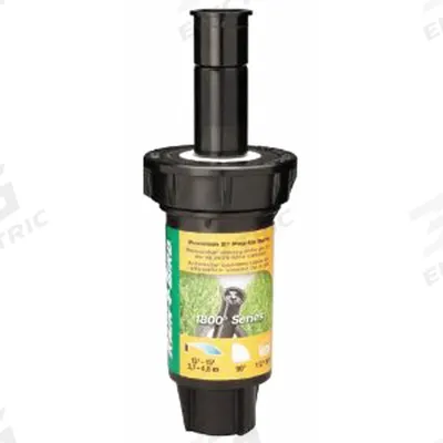 RAIN BIRD Spray Head for Shrubs: Quarter Circle, 12 to 15 ft, 0.65 to 0.92 gpm - Sprinkler Nozzle Heads