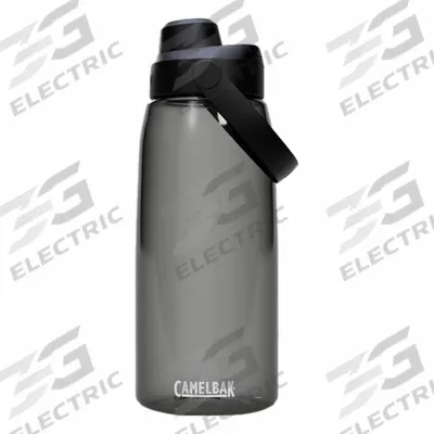 CAMELBAK Bottle: 32 oz Capacity, Gray, Tritan, Not BPA-Free, 8 in Overall Ht - Plastic Water Bottles