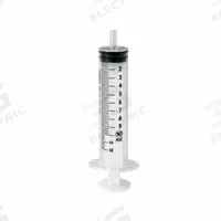 AIR-TITE Disposable Syringe: 10 mL Capacity - mL, Luer Slip, Polypropylene, Polypropylene, Sterile (MPN RS10SET). Key specifications — Attachment Type: Luer Slip; Plunger Material: Polyethylene/Polypropylene; Needle Type: Removable; Sterile/Non-Sterile: Sterile; Tip Material: Polypropylene; Barrel Material: Polypropylene; Brand: AIR-TITE; Compatible Needles: Luer Slip.