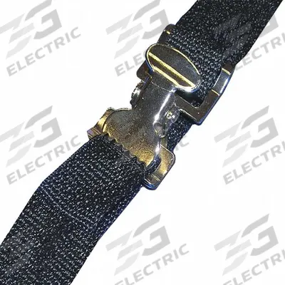 DICK MEDICAL SUPPLY Strap: 3 ft, Polypropylene, Drop Jaw - Straps for Backboards & Stretchers