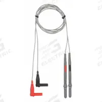 POMONA Test Leads: CAT II 1000V, Std Probe, Right Shrouded Plug, 3 1/4 ft Lg, 20 AWG Wire Size (MPN 6275). Key specifications — Brand: POMONA.