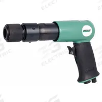 SPEEDAIRE Air Hammer: 3/8 in Shank Size, 2 5/8 in Stroke Lg, 3,200 bpm Blows per Minute, Round (MPN 21AC11). Key specifications — attr1320834: SPEEDAIRE; attr1320853: Round; attr1320854: Round; attr1320857: QC Retainer; attr1393634: Maintenance to Light Production; attr1393635: Yes; attr1393636: Long Lasting.