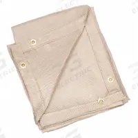 STEINER Welding Blanket: Uncoated Fiberglass, 8 ft Wd, 8 ft Lg, Tan, 18 oz/sq yd Material Wt (MPN 372-8X8). Key specifications — Manufacturer Part Number: 372-8X8; Brand: STEINER.