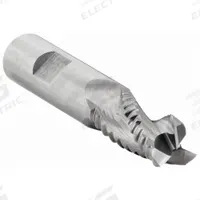 WIDIA HANITA Roughing End Mill: Carbide, 3 Flute, 1/2" Mill Dia, 1" LOC, 0.04" Chf, 3" OAL (MPN 4A0R13005)