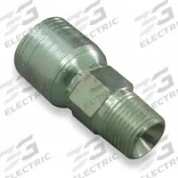 WEATHERHEAD Hydraulic Crimp Fitting: Steel x Steel, Straight, -32 For Hose Dash Size, NPTF x Crimp (MPN 32Z-132). Key specifications — Fitting Gender: Male x Genderless; Fitting Connection Type: NPTF x Crimp; Thread Size: 2"-11-1/2; For Hose Dash Size: -32; Brand: WEATHERHEAD.