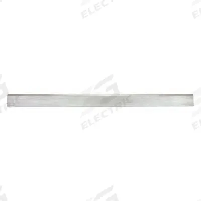 STARRETT Steel Rule: 385-72, 6 ft / 1,800 mm, 0.28 in Thick, Rigid, Beveled Edge - Steel Rulers