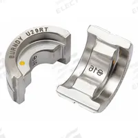 BURNDY Upper and Lower Crimping Die: 250 kcmil Copper Lug, YA/YS, 1 Sizes, 12 ton Max Crimping Force (MPN U29RT). Key specifications — attr511073: YS; attr511072: Copper; attr473934: BURNDY; attr511069: Yellow; attr542116: 250 kcmil Copper Lug; attr511067: Y46.