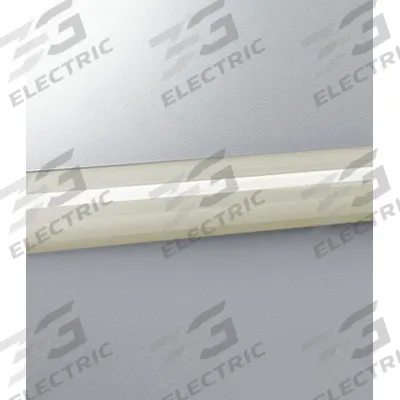 PAWLING Accent Rail: EBT-30, PVC, Ivory, 2 in Overall Ht - PVC Crash Rails & Bumper Guards