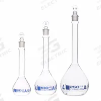 EISCO SCIENTIFIC Erlenmeyer Flask Set: 50 mL_100 mL_250 mL, Colorless, Round, A, +/-5% Tolerance (MPN CH196042). Key specifications — Shape: Round; Tolerance: +/-5 %; Body Color: Colorless; Brand: EISCO SCIENTIFIC; Compatible with Stopper Size: 16; USP Specification: Type I.